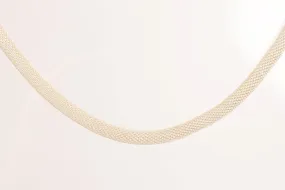 19.5" 925 Silver Mesh Chain Necklace (37.33g.)