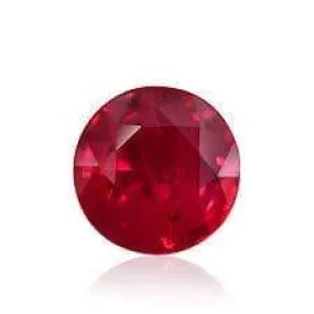 2.5MM ROUND RUBY LOOSE GEMSTONE