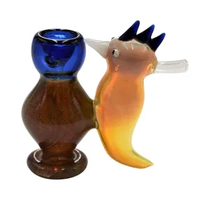 4.5" Bubbler Pipe Standing Bird