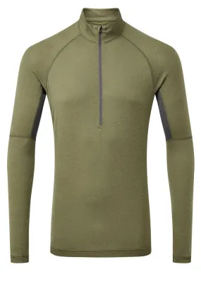 Boulder 125 1/4 Zip Baselayer - Kalamata/Ash