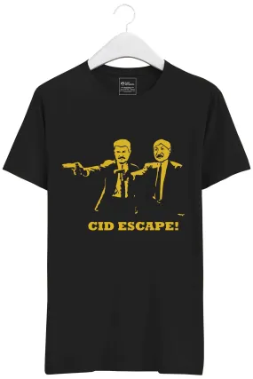 CID ESCAPE Mohanlal Sreenivasan Tshirt