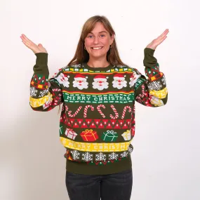 Den Festlige Julesweater - Dame