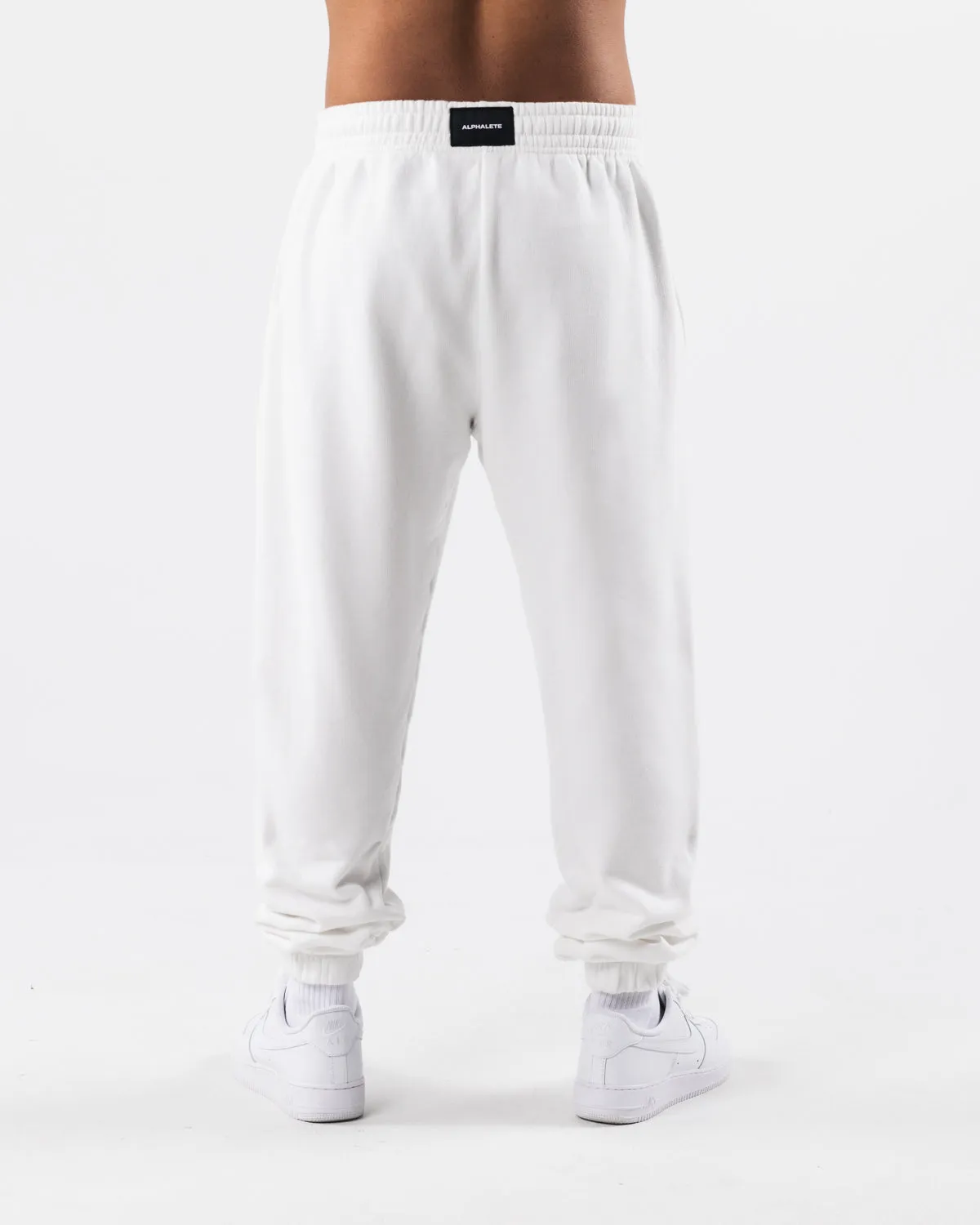 Earth Dye Natural Jogger - Cloud White