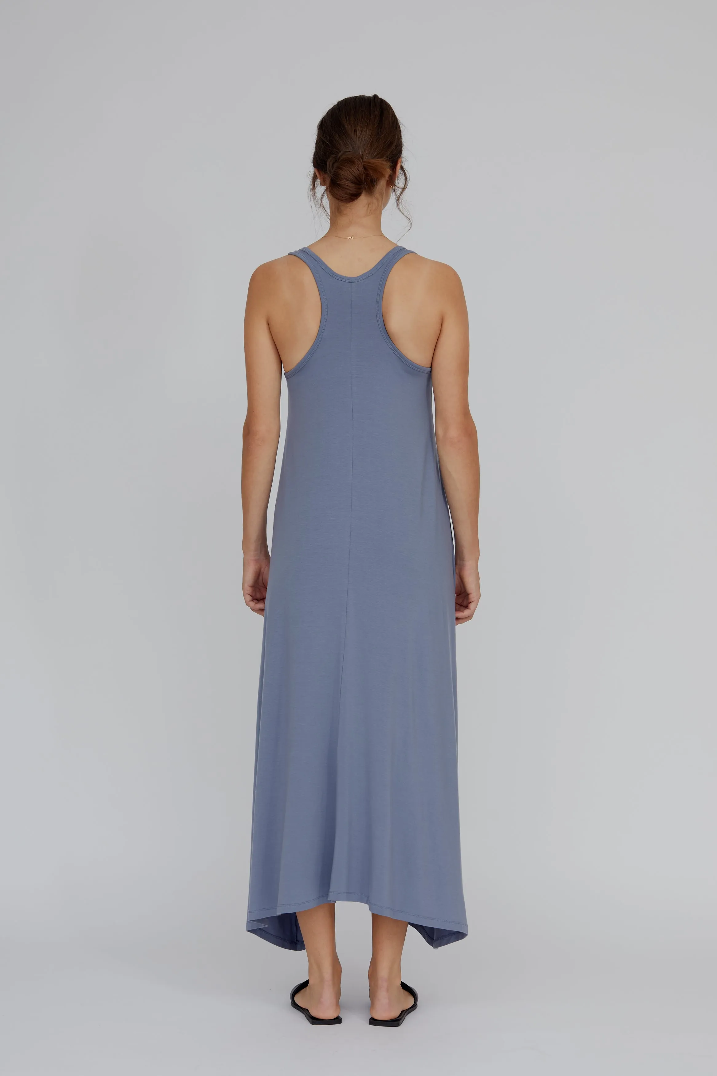 Jo Long Tank Dress - Flint Stone