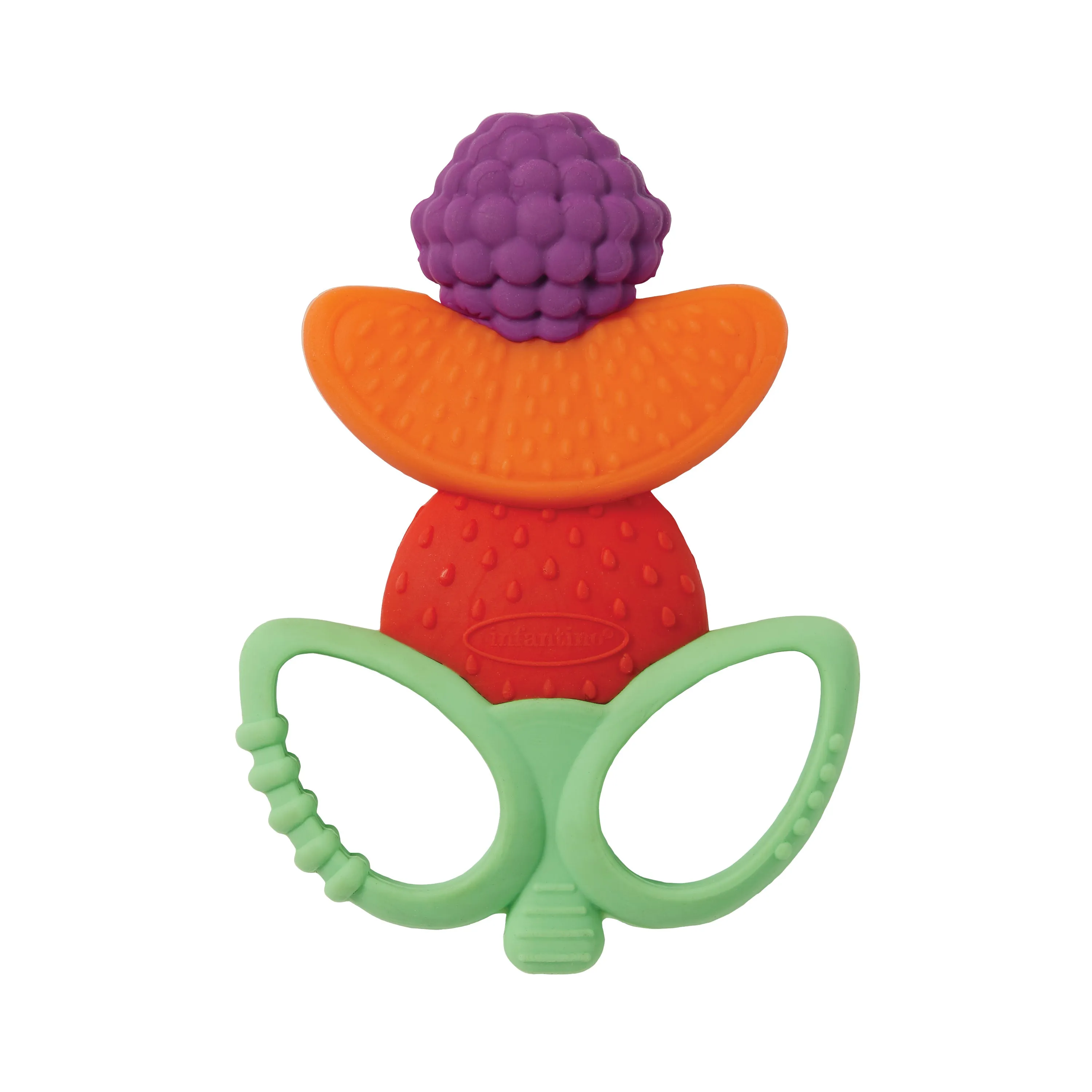 Lil' Nibbles Textured Silicone Teether - Fruit Kabob