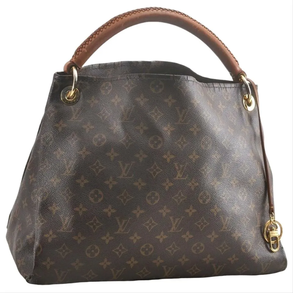 Louis Vuitton Artsy Mm Brown Monogram Canvas Hobo Bag