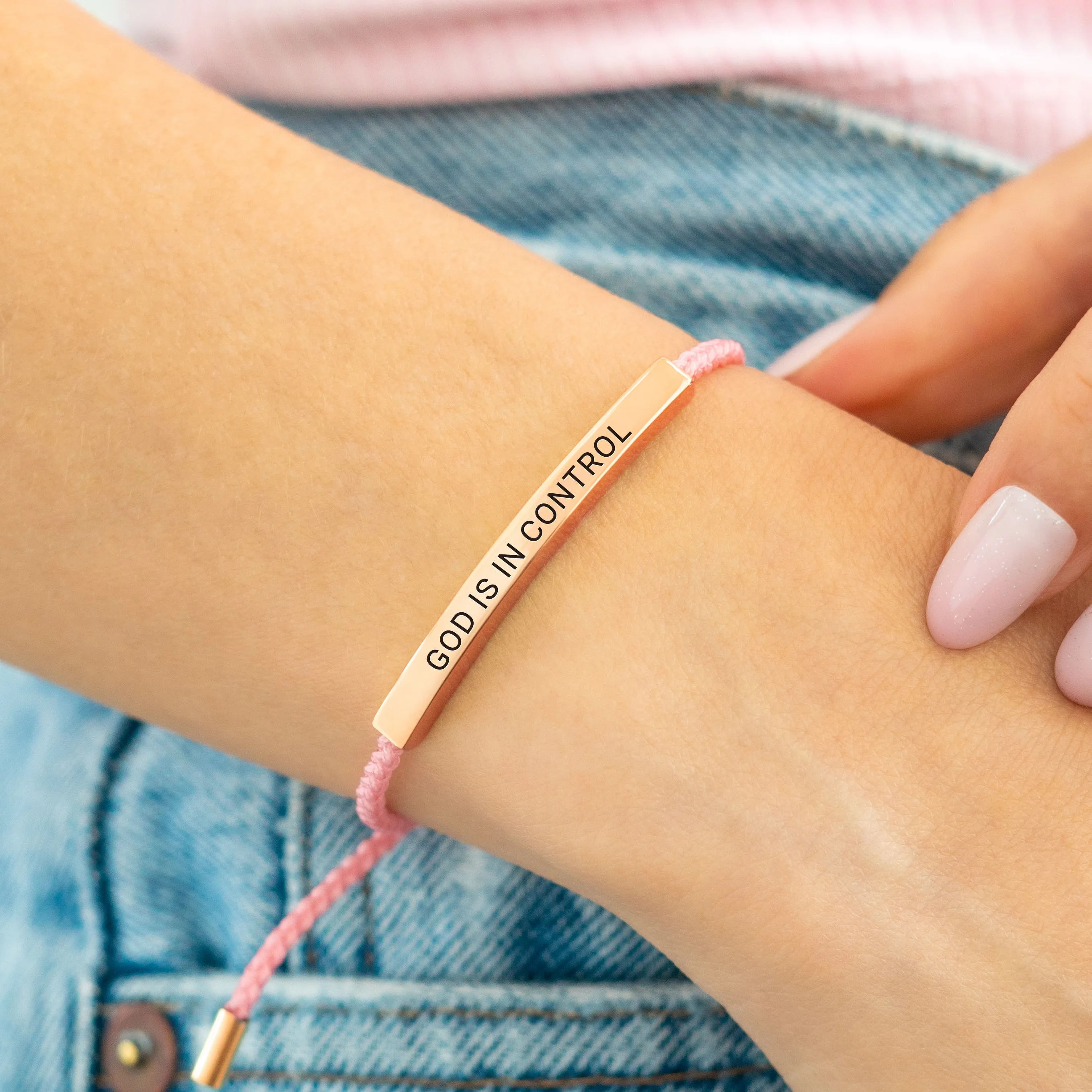 Personalized Tube Bracelet