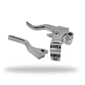 "PRE ORDER" Easier Pull Clutch   Brake Lever Combo | Chrome - 2014  Sportster