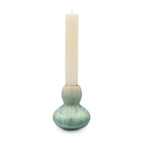 Simon Pearce Crystalline Jade Woodstock Candleholder