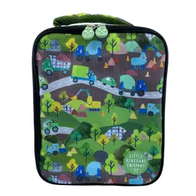 WHEELS N ROADS INSULATED LUNCH BAG